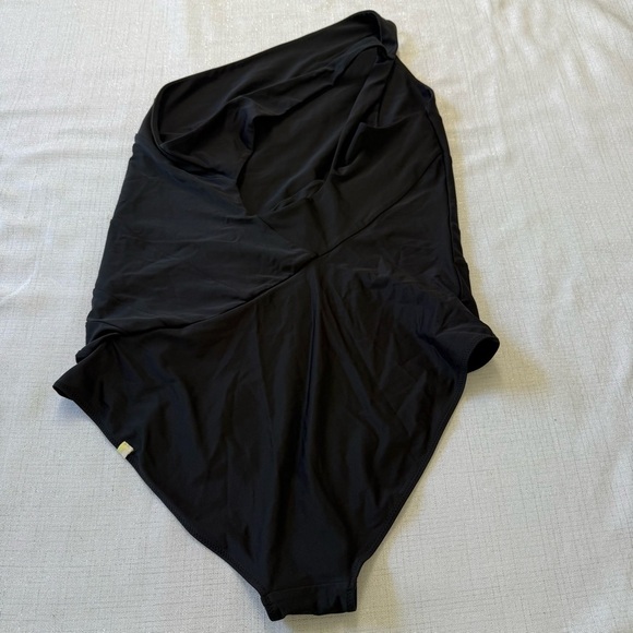 Summersalt The Sidestroke Solid Black Women's Size 16 Vacation Beach Resortwear - Picture 6 of 9